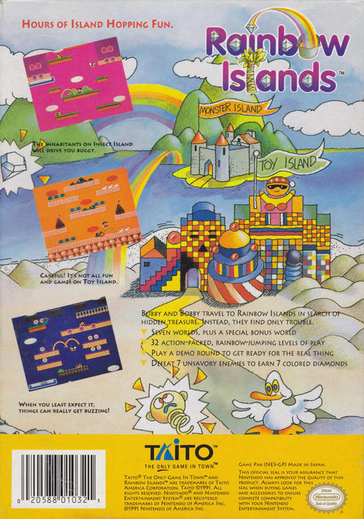 Rainbow Islands (usagé)