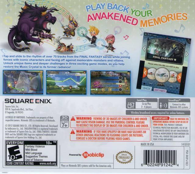 Theatrhythm: Final Fantasy (used)