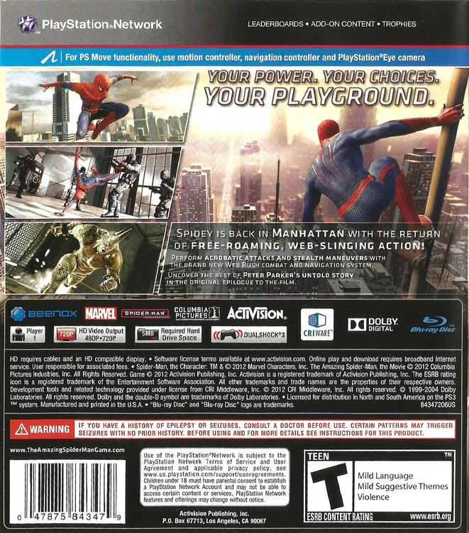 The Amazing Spider-Man (usagé)
