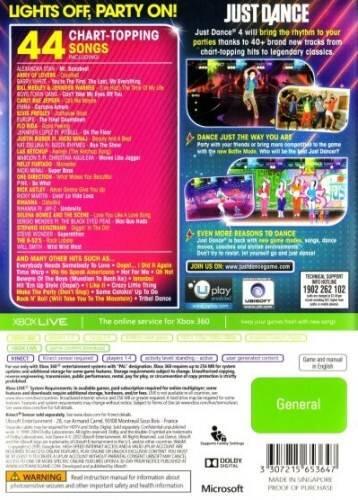 Just Dance 4 (usagé)