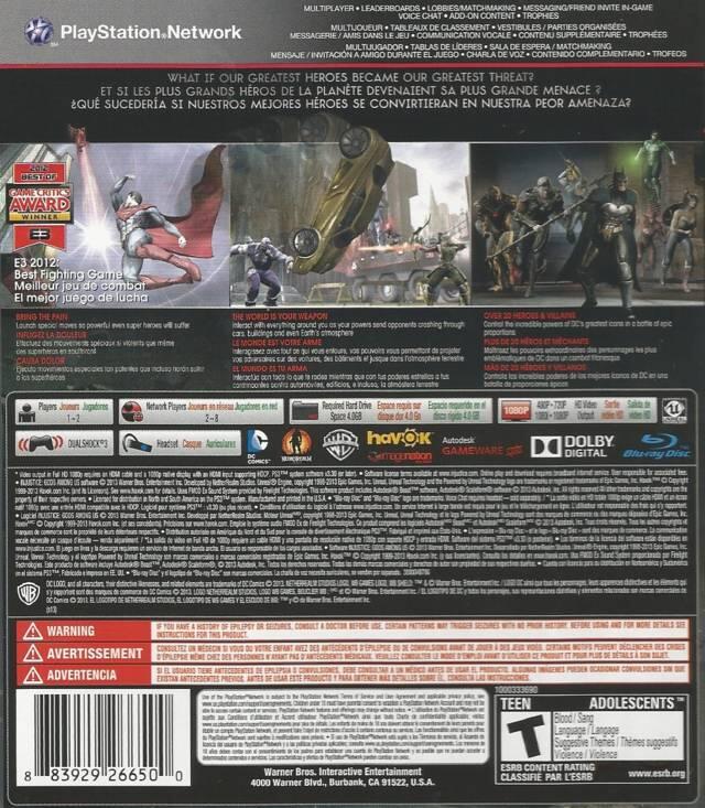 Injustice: Gods Among Us (usagé)