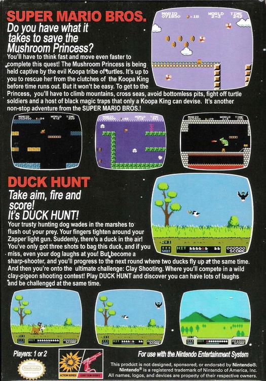 Super Mario Bros. / Duck Hunt (used)