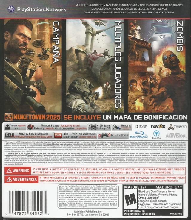 Call of Duty: Black Ops II (used)