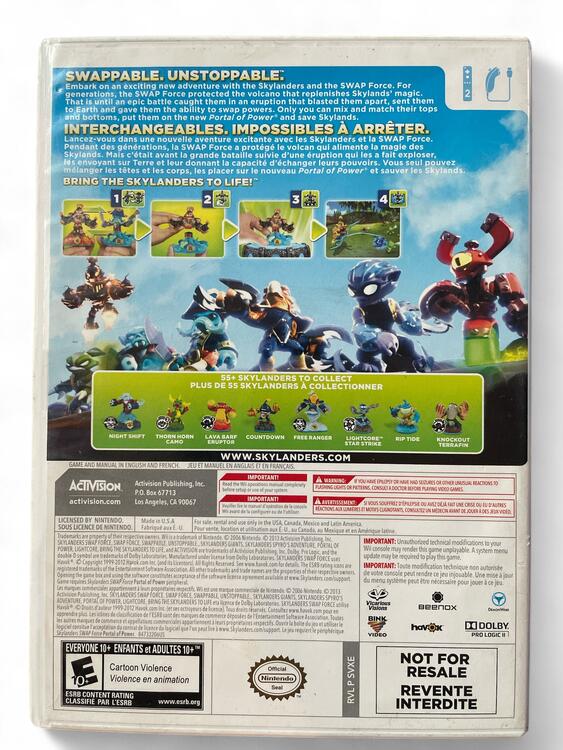 Skylanders Swap Force Starter Pack (used)