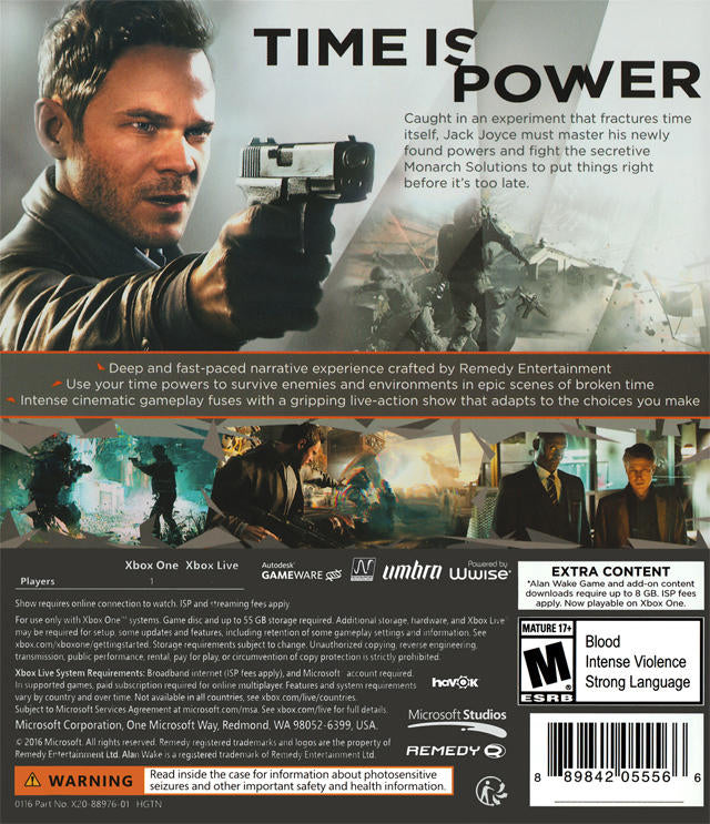 Quantum Break (usagé)