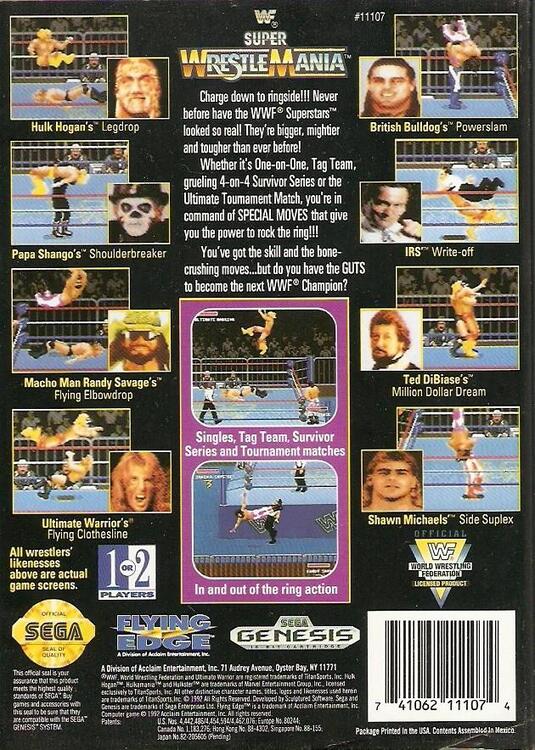 WWF Super Wrestlemania (used)
