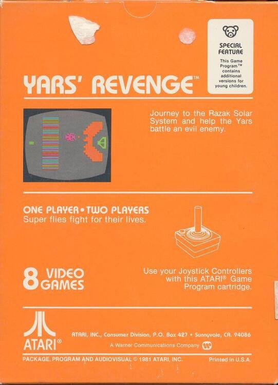 Yars' Revenge (usagé)