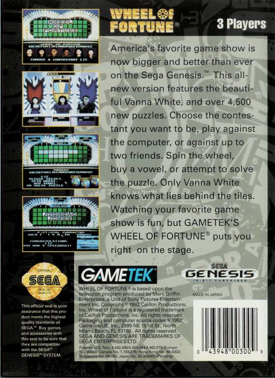 Wheel Of Fortune (usagé)