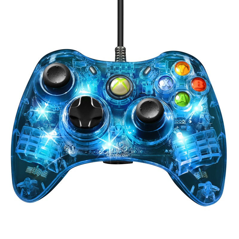 PDP - Afterglow Wired Controller for Xbox 360 - Blue (used)