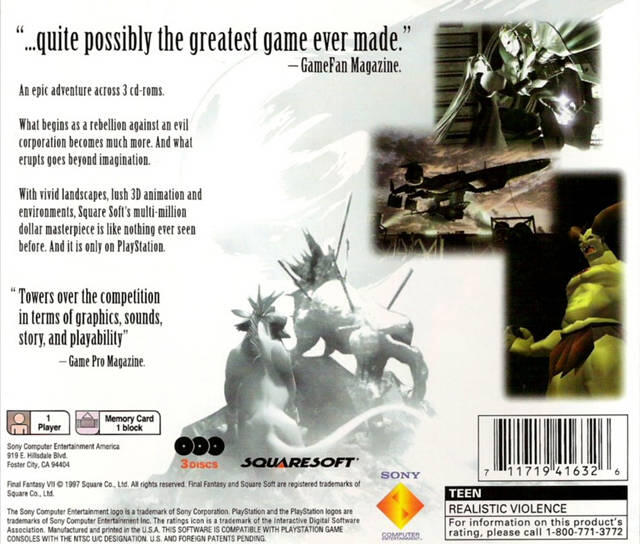 Final Fantasy VII (usagé)