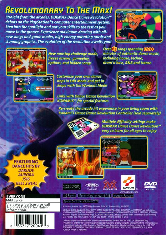 DDRMAX: Dance Dance Revolution (used)