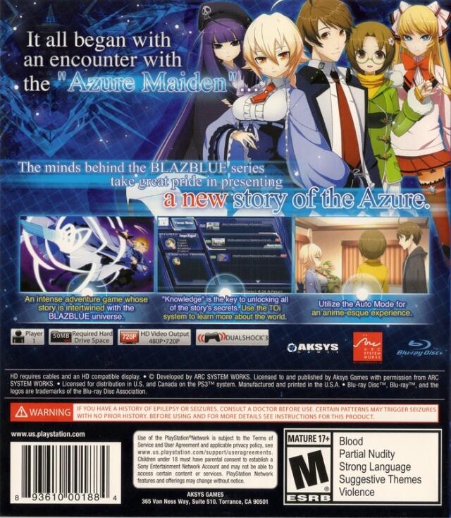XBLAZE Code: Embryo (used)