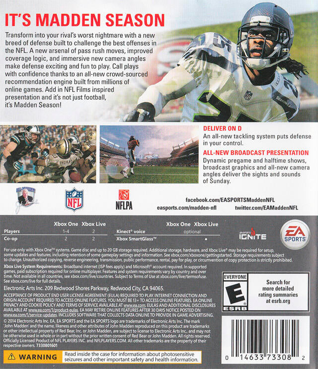 Madden NFL 15 (usagé)
