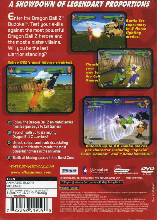 Dragon Ball Z: Budokai [Greatest Hits] (used)