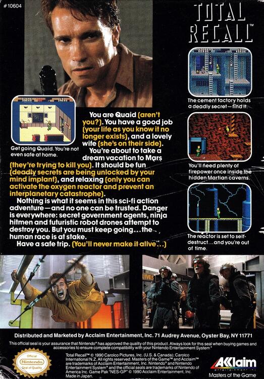 Total Recall (usagé)