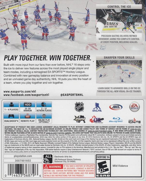 NHL 16 (usagé)