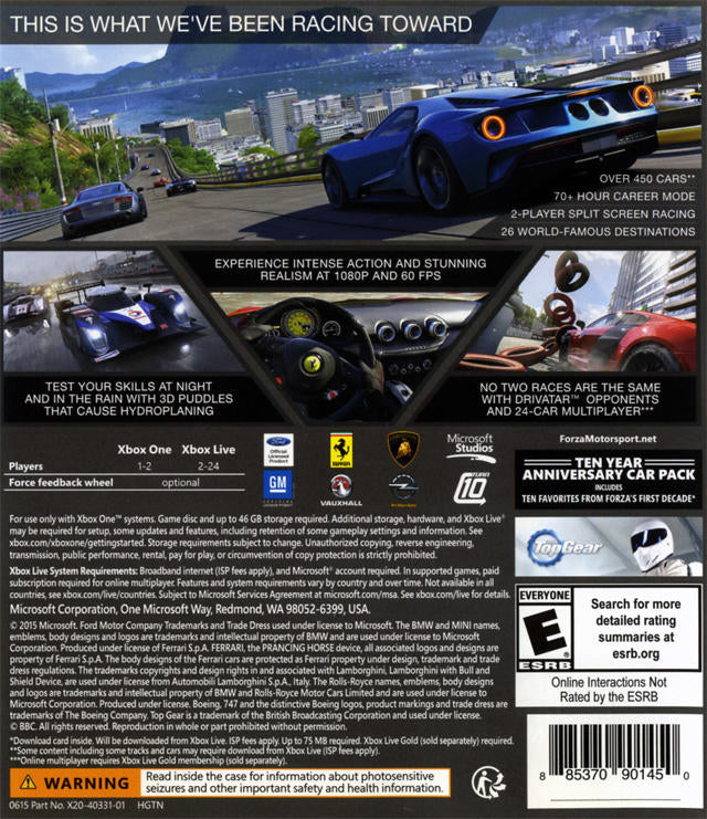 Forza Motorsport 6 (usagé)