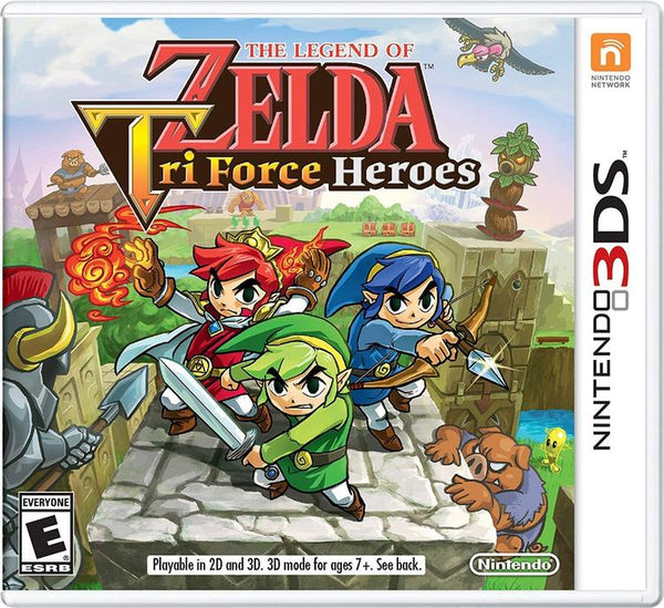 The Legend of Zelda - Tri Force Heroes (usagé)
