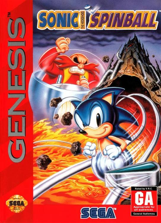 Sonic The Hedgehog: Spinball (used)