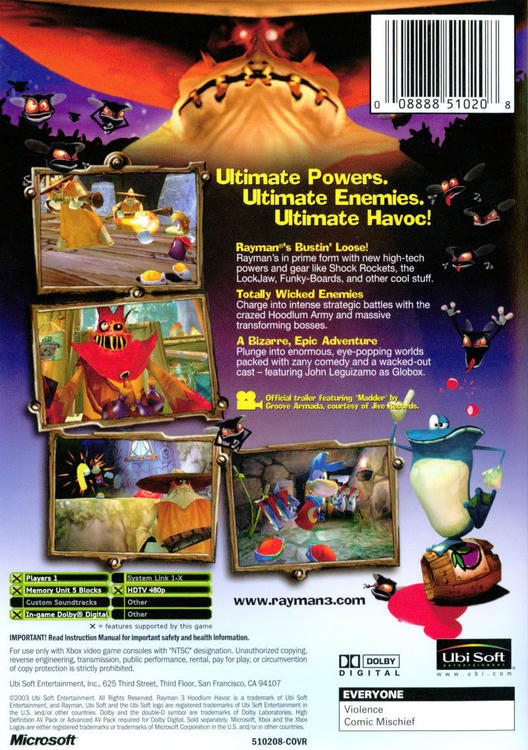 Rayman 3: Hoodlum Havoc (usagé)