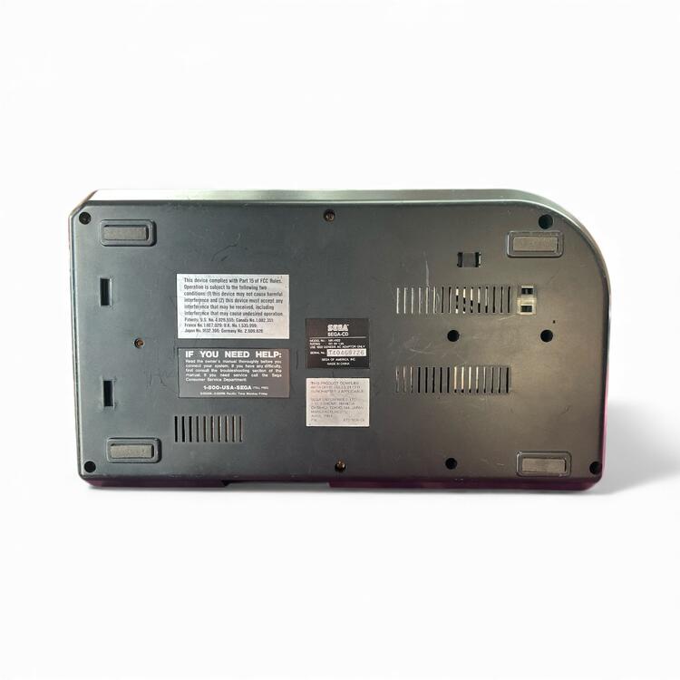 Sega CD System Console Model 2 Top load (MK-4102) Tested & Working With Sega Genesis System included (Bundle) (used)