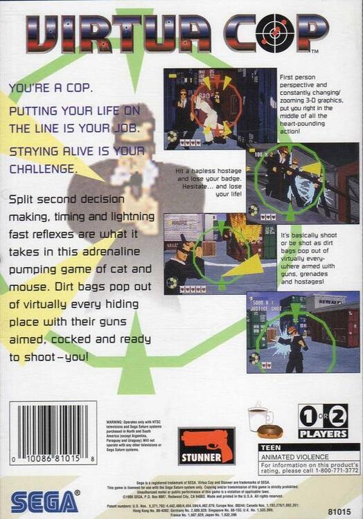 Virtua Cop [Long Box] (used)