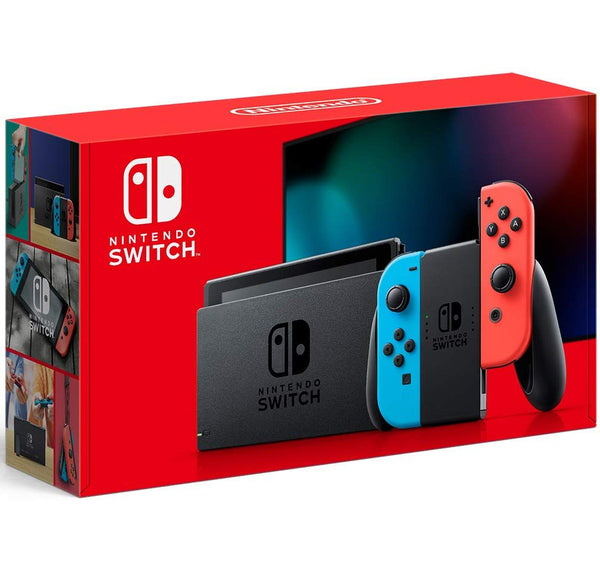 Nintendo Switch - (Neon blue/red) (used)
