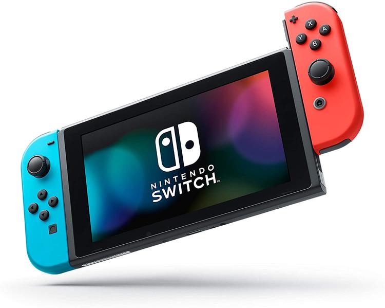 Nintendo Switch - (Neon blue/red) (used)