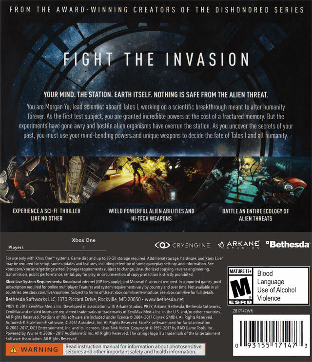 PREY (used)