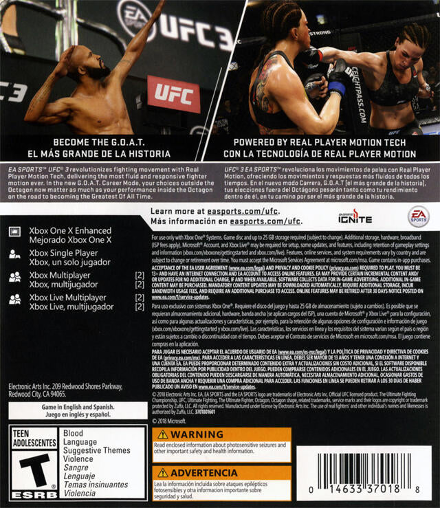 UFC 3 (usagé)