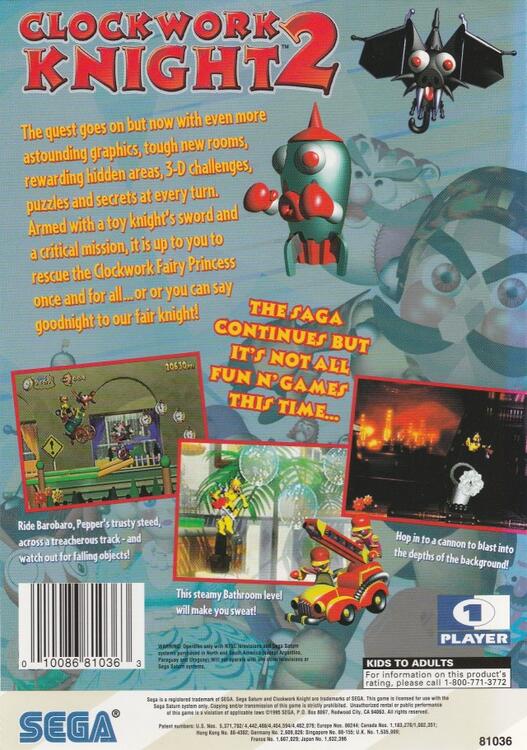 Clockwork Knight 2 [Long Box] (usagé)