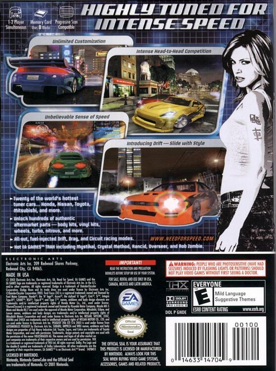 Need for Speed Underground (used)