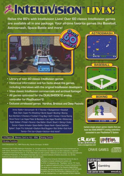 Intellivision Lives! (usagé)