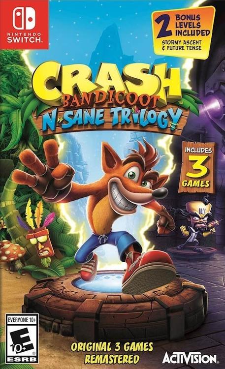 Crash Bandicoot N'Sane Trilogy (usagé)