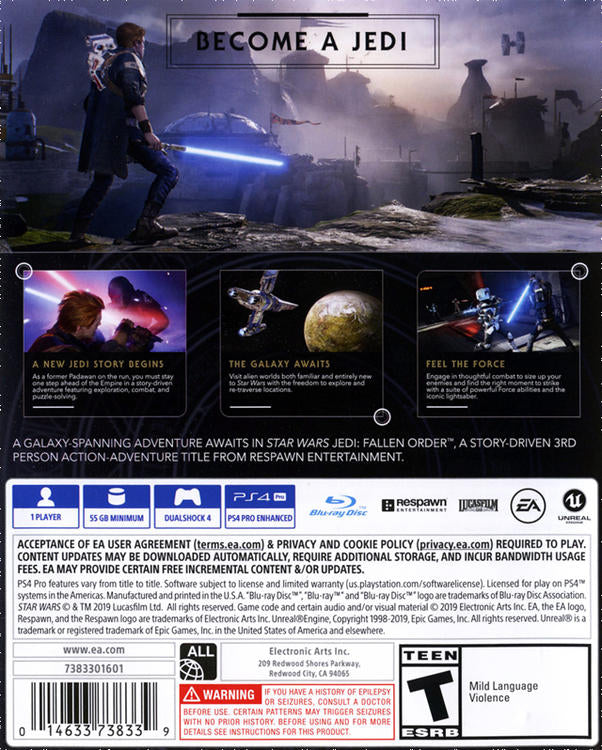 STAR WARS JEDI - FALLEN ORDER (usagé)