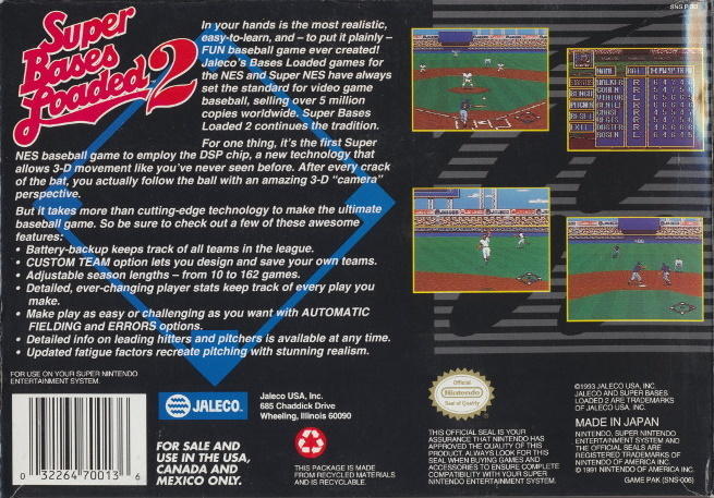 Super Bases Loaded 2 (used)