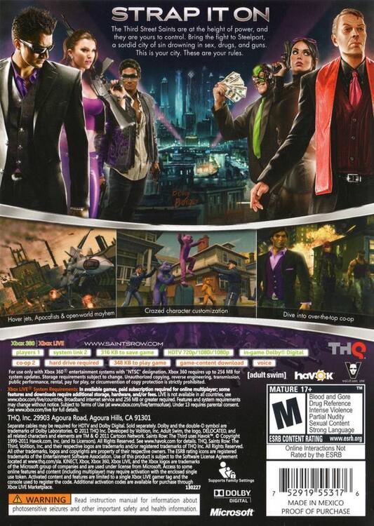 Saints Row: The Third (usagé)
