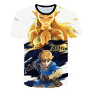 T-shirt - The Legend of Zelda - Breath of the Wild  -  Link & Zelda