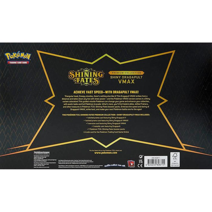 Pokmon - Bote premium collection - Shining fates - Shiny Dragapult V Pokmon - Bote premium collection - Shining fates - Shiny Dragapult V