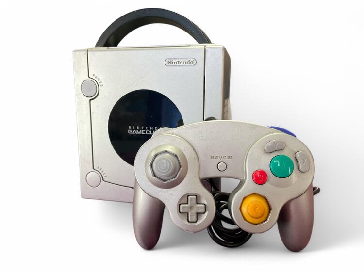 Nintendo GameCube Console Tested Working - Platinum silver (usagé)