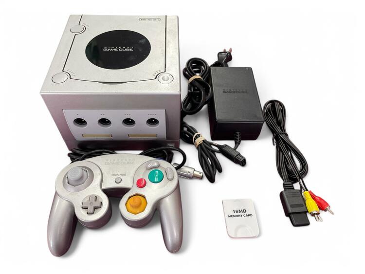 Nintendo GameCube Console Tested Working - Platinum silver (usagé)