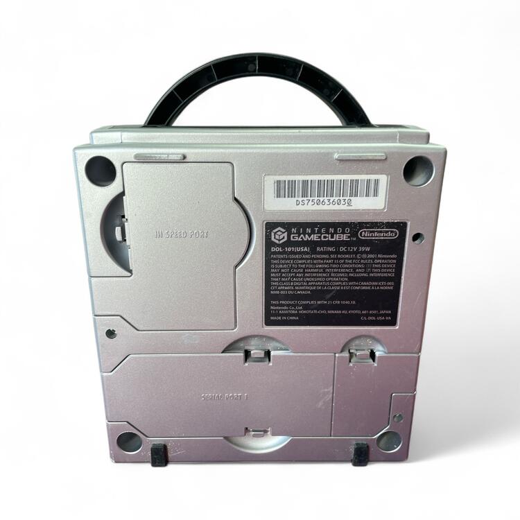 Nintendo GameCube Console (DOL-101) Tested & Working - Platinum silver (usagé)