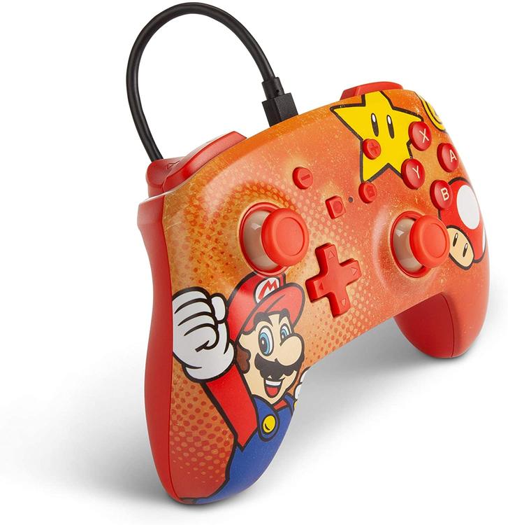 Power A - Enhanced Wired Controller For Nintendo Switch [Red]