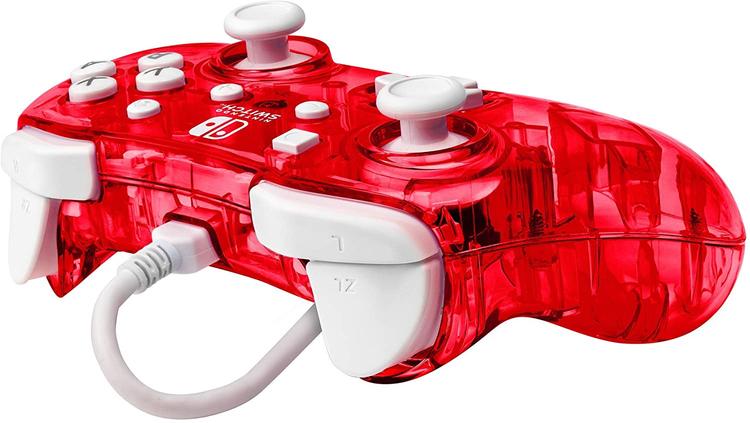 Pdp - Manette pro avec fil Rock Candy pour Nintendo Switch  -  Stormin' Cherry  (Refur)