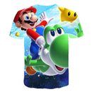 T-shirt de Super Mario Galaxy  -  Mario sur Yoshi