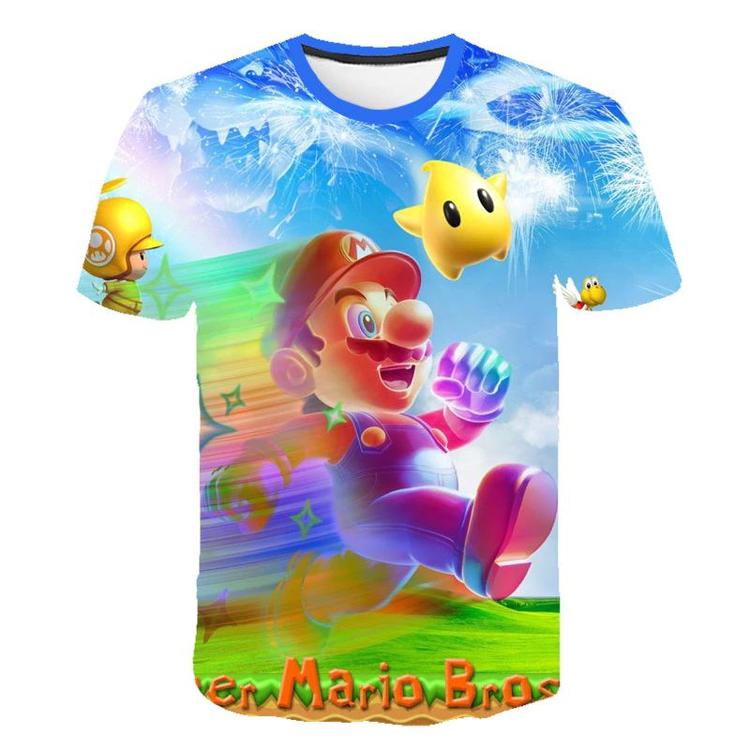 Super Mario Bros. T-shirt - Invincible Mario