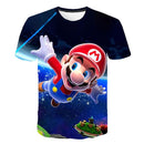 T-shirt de Super Mario Galaxy avec Mario qui vole
