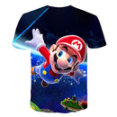 T-shirt de Super Mario Galaxy avec Mario qui vole