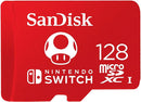SanDisk - Nintendo Switch MicroSDXC 128 GB Memory Card  -  Super Mario bros.