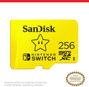 SanDisk - Super Mario super star microSHXC 1 memory card - 256GB